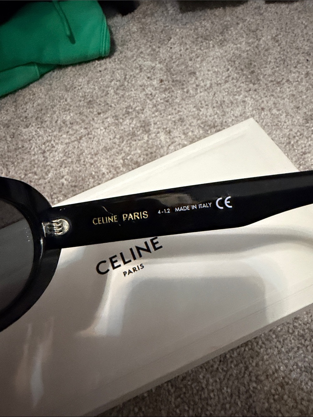 Celine Triomphe Oval Sunglasses - Picture 6 of 10